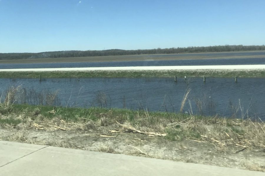 Standing water is still a major concern along the Nebraska-Iowa border. Fields still look like they are mini-ponds.
