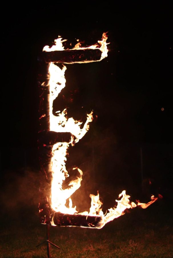 The Burning of the E