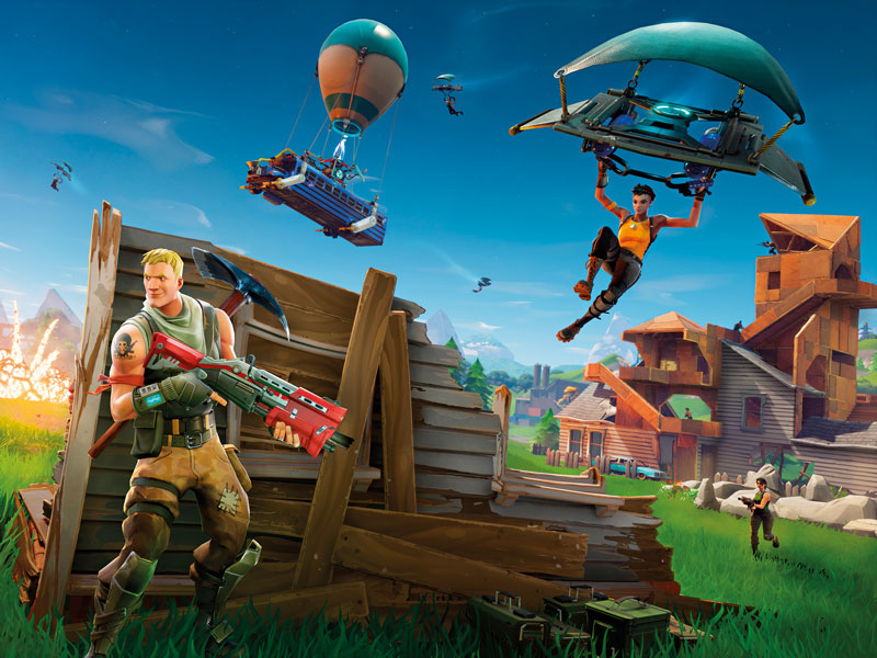 The OG battle royale loading screen is featured to adhere to the resurfacing of this popular video game, Fortnite.