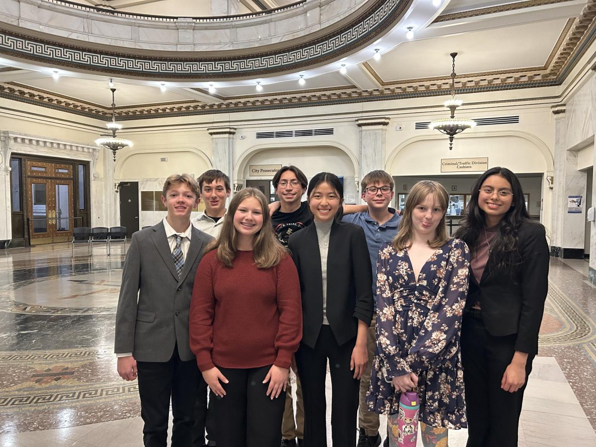 Mock Trial team has there first trail of the year. It was on October 24th and it was at the Douglas county district court. 