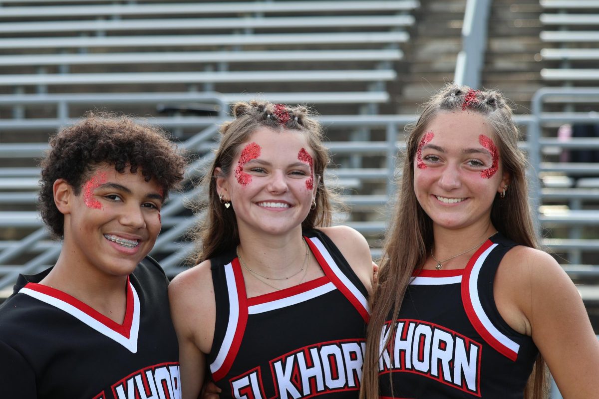 Dance team at the football game