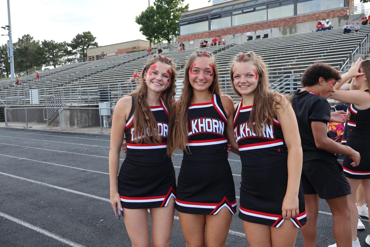 Dance team at the football game