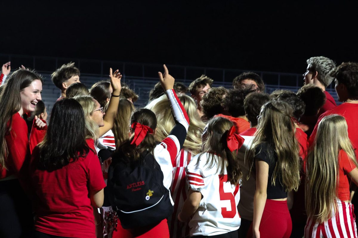 EHS student after prayer