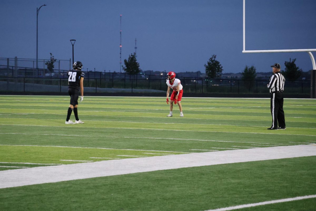 Elkhorn football player is defending