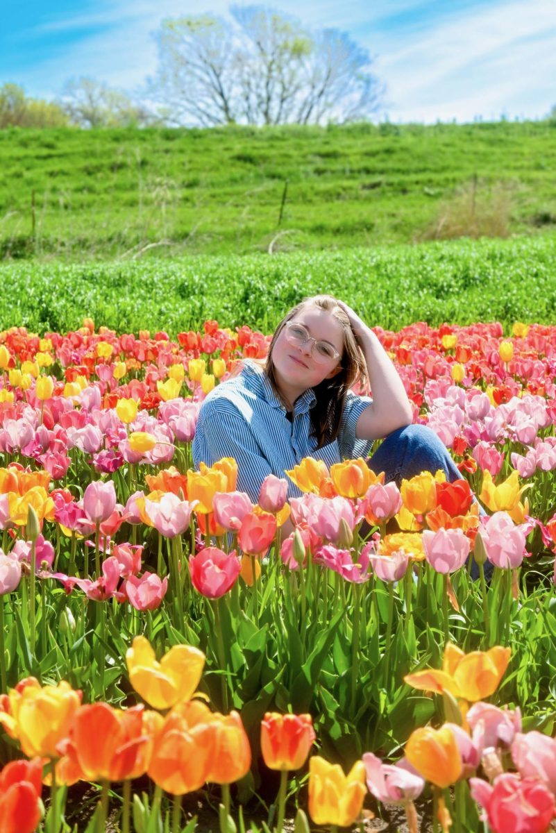 Senior Lily Lowther enjoys the tulip festical at Nelson Farms.

Photo courtesy of Lily Lowther