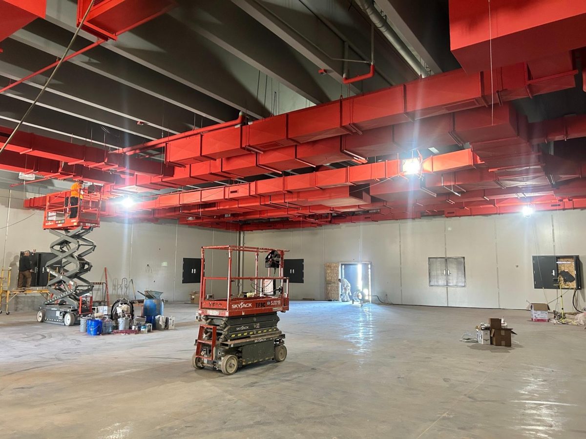 Work continues on the storm shelter addition on the north side of EHS. Construction is supposed to wrap up by the end of March.

Photo courtesy of Mark Schroeder