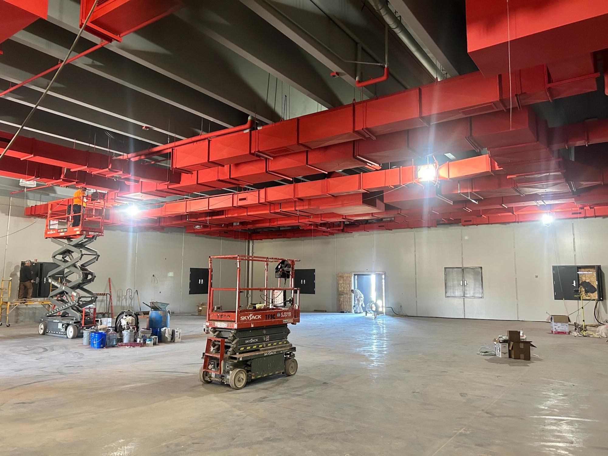 Work continues on the storm shelter addition on the north side of EHS. Construction is supposed to wrap up by the end of March.

Photo courtesy of Mark Schroeder