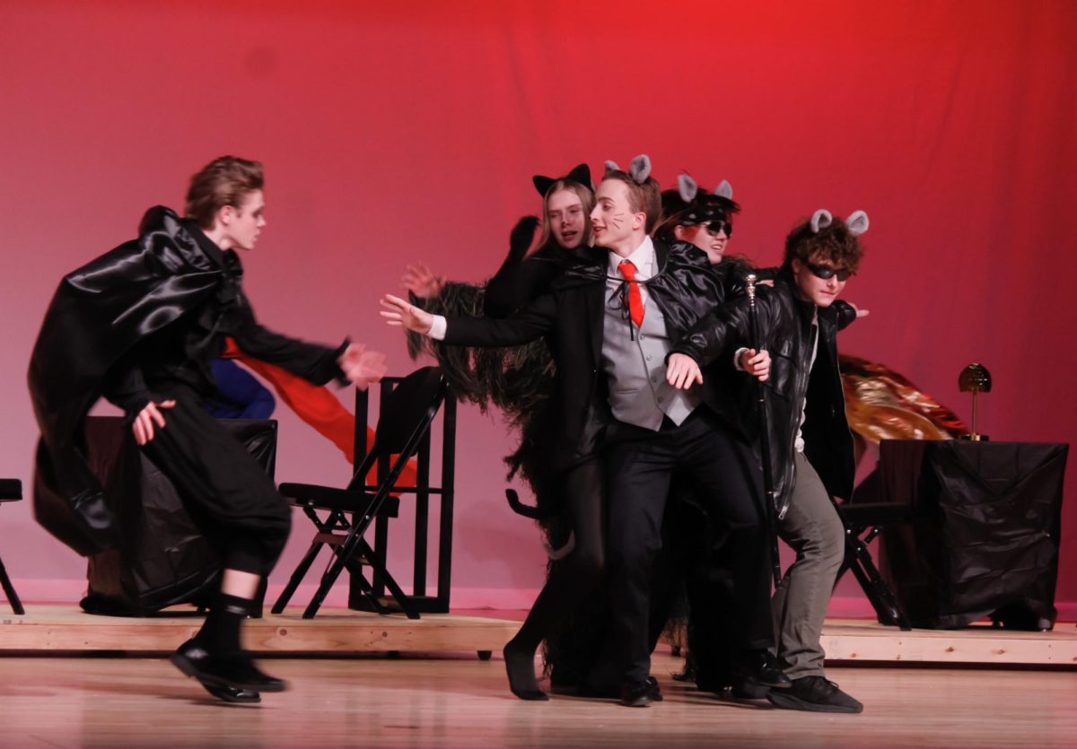 The Sinister Force is gathering to fight the Wonder Heroes in Elkhorn High School's spring play, "Captain Fantastic." Captain Fantastic runs May 1-3 in the EHS Auditorium.